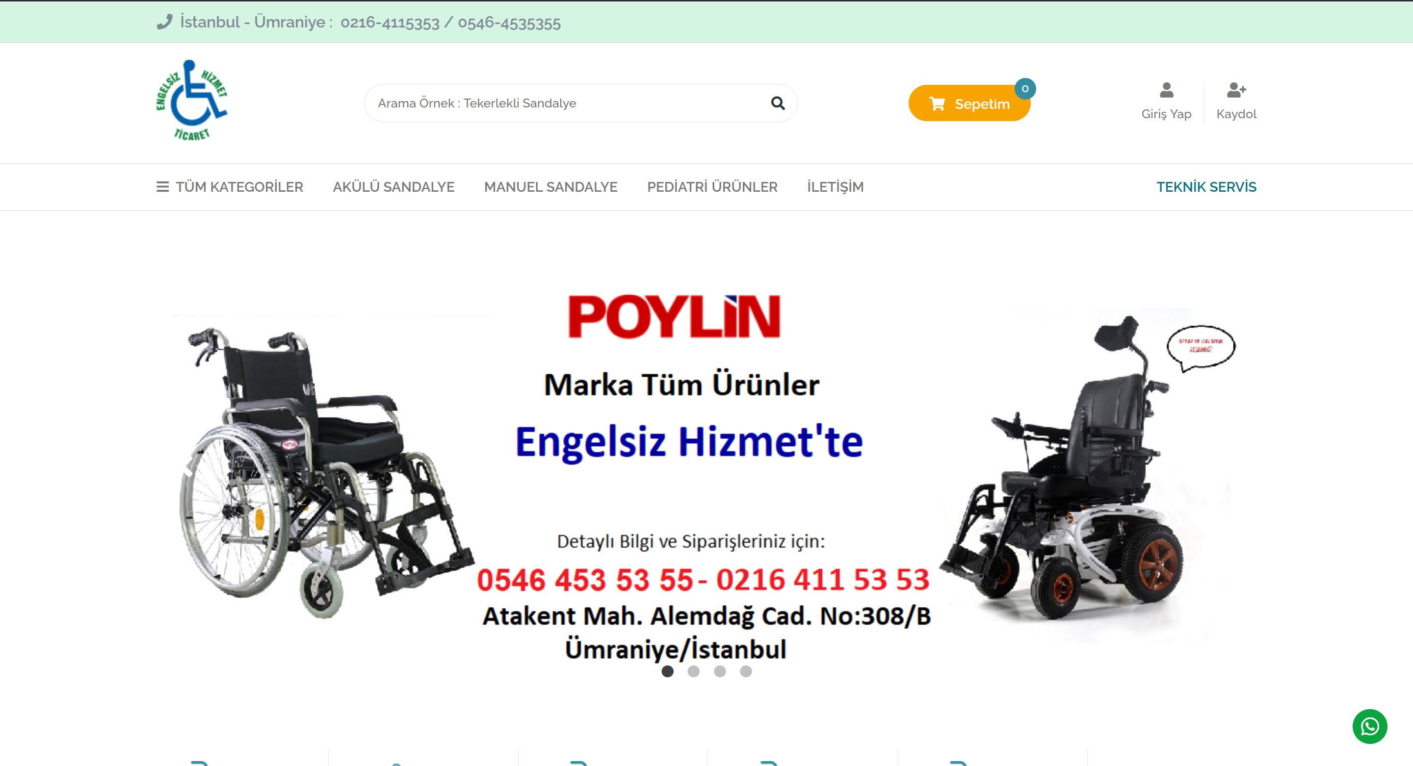 Medikal Netlik e-ticaret tema önizlemesi